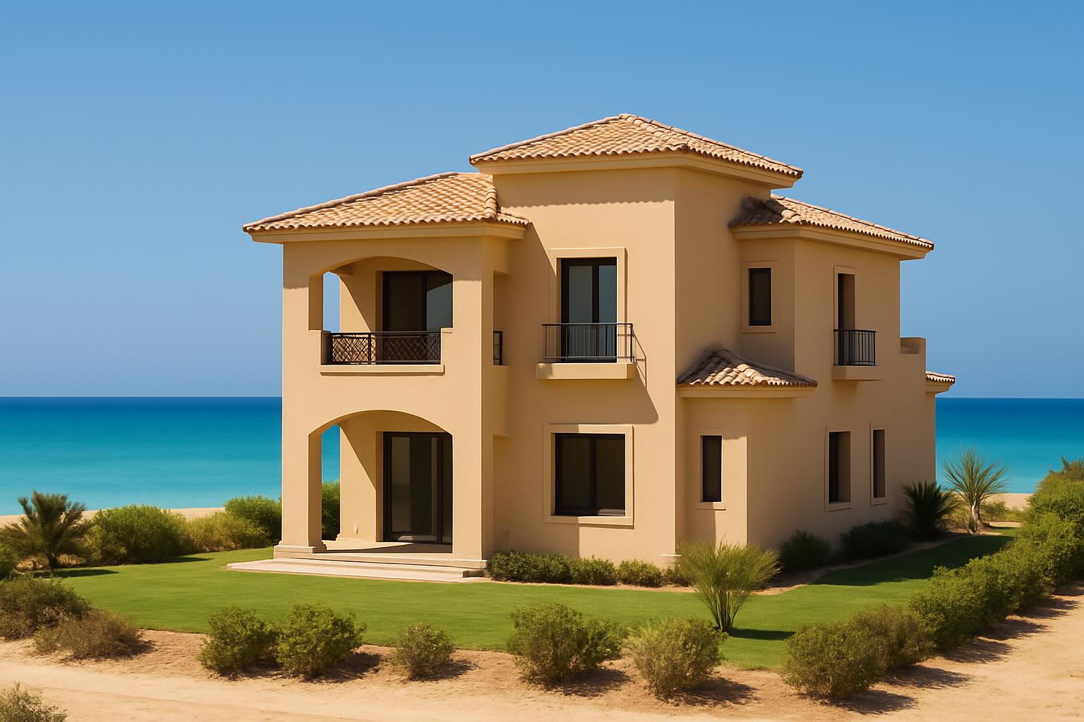 فيلا للبيع بالساحل الشمالي