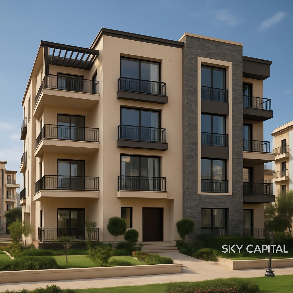 شقة للبيع بكمبوند سكاي كابيتال